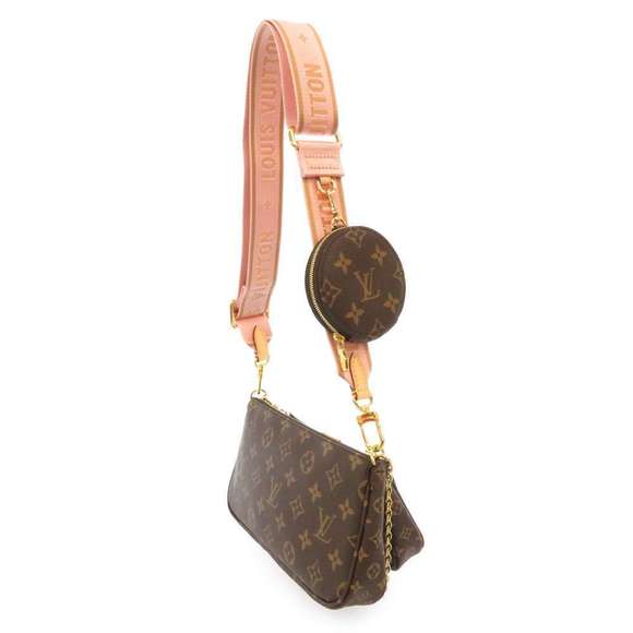 Louis Vuitton Multi Rose Pochette Shoulder Clair Bag - Picture 1 of 9